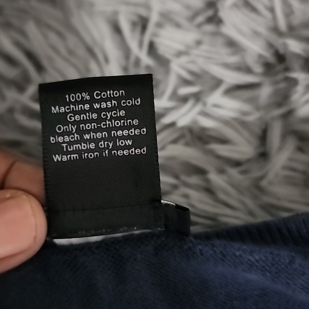 Ann Taylor Fox Intarsia Sweater 🦊 | Navy Knit | Size Medium - Picture 6 of 8